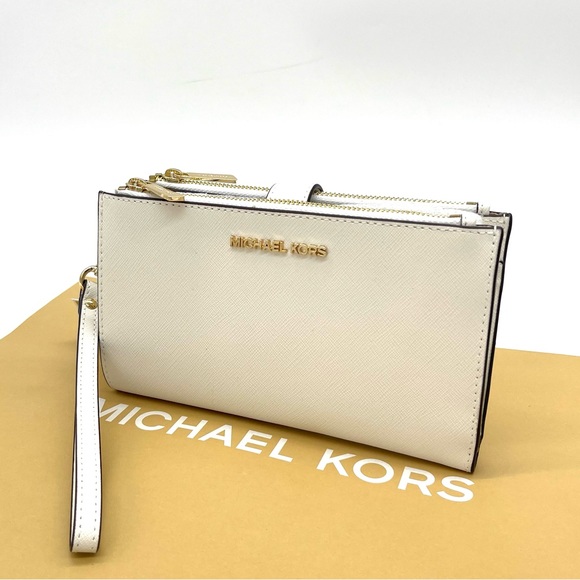 Michael Kors Large Double Zip Wallet Wristlet - Picture 2 of 6